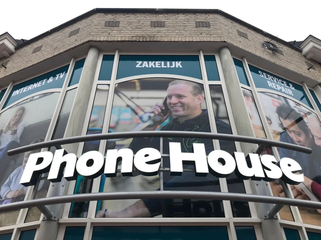 Doosletters voor Phone House door FaberExposize