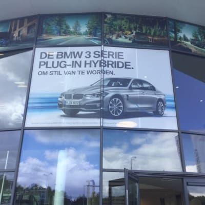 Self adhesive PVC voor BMW door FaberExposize